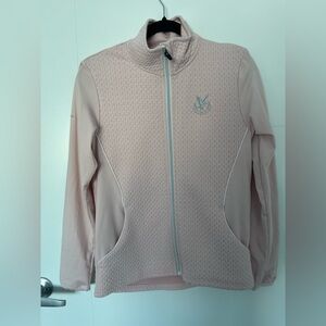 Abacus Thermo Midlayer Jacket Small Pink Golf Full Zip Stretch Gleneagles